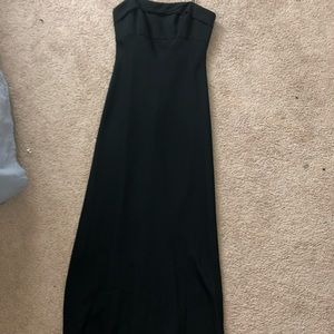 Long black dress